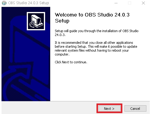 OBS Studio 다운로드 링크 설치방법 3